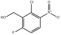 (2-氯-6-氟-3-硝基苯基)甲醇,206884-31-3,结构式