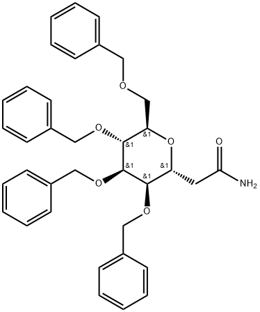 2 - ((2R,3R,4R,5R,6R)-3,4,5-三(苄氧基)-6 - ((苯甲氧基)甲基)四,2077170-13-7,结构式