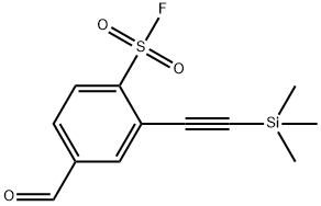 4-Formyl-2-((trimethylsilyl)ethynyl)benzenesulfonyl fluoride >=95% price.