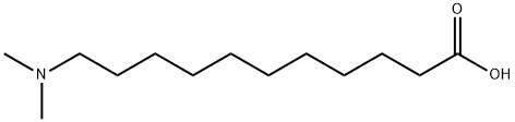 Undecanoic acid, 11-(dimethylamino)- Structure