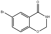 6-溴-2H-苯并[E][1,3]噁嗪-4(3H)-酮 结构式