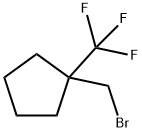 1-(Bromomethyl)-1-(trifluoromethyl)cyclopentane,2091636-18-7,结构式