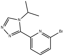 2093329-79-2 2-溴-6-(4-异丙基-4H-1,2,4-三唑-3-基)吡啶