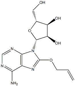 8-Allyloxyadenosine Structure