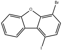 4-溴-1-碘二苯并呋喃,2096506-51-1,结构式