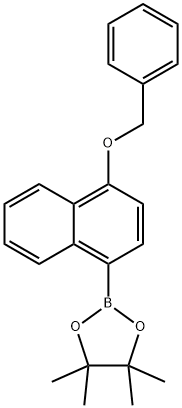 2096997-27-0 2-(4-(苄氧基)萘-1-基)-4,4,5,5-四甲基-1,3,2-二氧杂硼烷