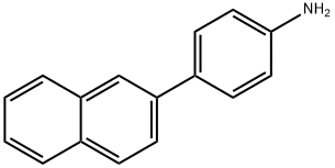 Benzenamine, 4-(2-naphthalenyl)- Struktur