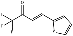 (E)-1,1,1-三氟-4-(噻吩-2-基)BUT-3-EN-2-酮 结构式