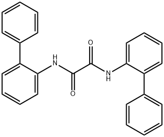 N,N'-ジ([1,1'-ビフェニル]-2-イル)エタンジアミド 化学構造式