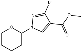 2102411-98-1 methyl 3-bromo-1-(oxan-2-yl)-1H-pyrazole-4-carboxylate