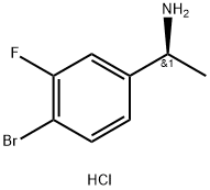 (1S)-1-(4-BROMO-3-FLUOROPHENYL)ETHYLAMINE HYDROCHLORIDE