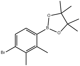 4-Bromo-2,3-dimethylphenylboronic acid pinacol ester Struktur