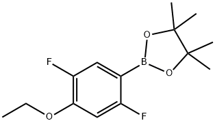 2,5-Difluoro-4-ethoxyphenylboronic acid pinacol ester Struktur