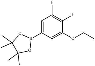3,4-Difluoro-5-ethoxyphenylboronic acid pinacol ester Struktur