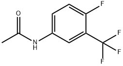 Acetamide, N-[4-fluoro-3-(trifluoromethyl)phenyl]- Structure