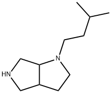 1-Isopentyloctahydropyrrolo[3,4-b]pyrrole Struktur