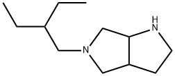 5-(2-Ethylbutyl)octahydropyrrolo[3,4-b]pyrrole 结构式