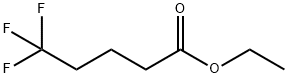 Ethyl 5,5,5-trifluoropentanoate Struktur