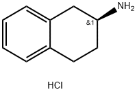 (S)-1,2,3,4-tetrahydronaphthalen-2-amine hydrochloride Struktur