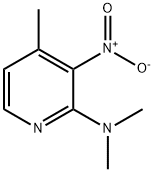 Dimethyl-(4-methyl-3-nitro-pyridin-2-yl)-amine 结构式
