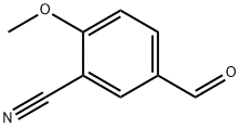 5-Formyl-2-methoxy-benzonitrile, 21962-50-5, 结构式