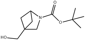 tert-butyl 4-(hydroxymethyl)-2-azabicyclo[2.1.1]hexane-2-carboxylate 结构式