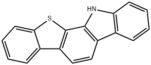 12H- [1] benzothieno [2,3-a] carbazole Struktur