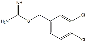 Carbamimidothioic acid, (3,4-dichlorophenyl)methyl ester Structure