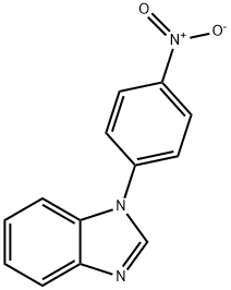 1-(4-nitrophenyl)-1H-benzimidazole Struktur