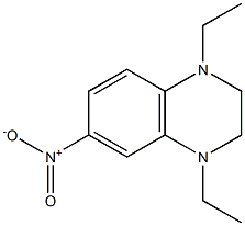 1,4-diethyl-1,2,3,4-tetrahydro-
6-nitroquinoxaline Struktur