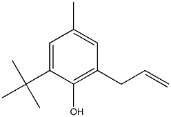 Phenol, 2-(1,1-dimethylethyl)-4-methyl-6-(2-propenyl)-