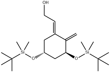 (E)-2-((3S,5R)-3,5-bis((tert-butyldimethylsilyl)oxy)-2-methylenecyclohexylidene)ethan-1-ol