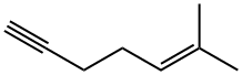 5-Hepten-1-yne, 6-methyl- Struktur