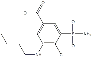 布美他尼杂质, 22893-29-4, 结构式
