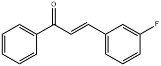(2E)-3-(3-fluorophenyl)-1-phenylprop-2-en-1-one Structure