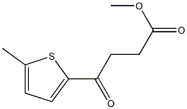 Methyl 4-(5-methyl-2-thienyl)-4-oxobutyrate Struktur