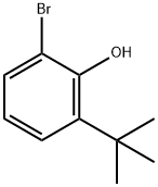 2-溴-6-(叔-丁基)苯酚, 23159-87-7, 结构式