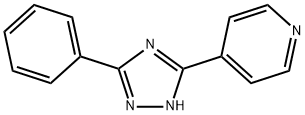 3-(pyrid-4-yl)-5-phenyl-1,2,4-triazole,23164-60-5,结构式