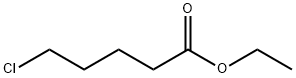 Pentanoic acid, 5-chloro-, ethyl ester Structure