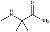 2-Methyl-2-methylamino-propionamide,23232-69-1,结构式