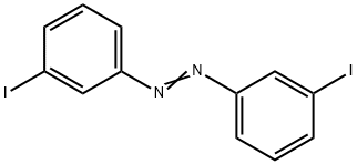Bis-(3-iodo-phenyl)-diazene Structure