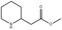 2-(哌啶-2-基)乙酸甲酯, 23692-08-2, 结构式