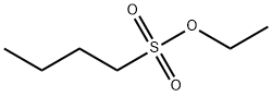 Ethyl 1-butanesulfonate 化学構造式