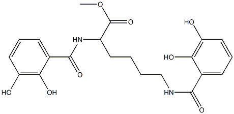 肠杆菌素模拟物,238080-95-0,结构式