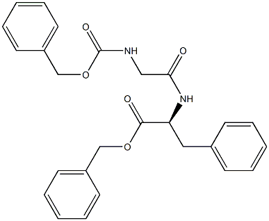 L-Phenylalanine,N-[(phenylmethoxy)carbonyl]glycyl-, phenylmethyl ester (9CI) Structure