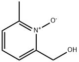 (6-Methyl-1-oxy-[2]pyridyl)-methanol Struktur