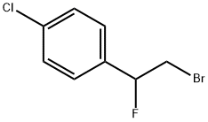 1-(2-bromo-1-fluoroethyl)-4-chlorobenzene Structure