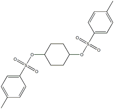 1-methyl-4-[4-(4-methylphenyl)sulfonyloxycyclohexyl]oxysulfonyl-benzene 结构式