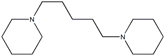 Piperidine,1,1'-(1,5-pentanediyl)bis- Structure