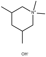 Piperidinium, 1,1,3,5-tetramethyl-, hydroxide Structure